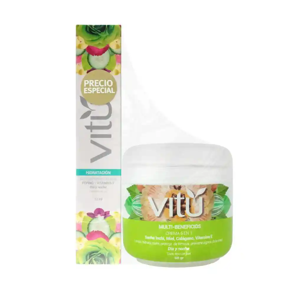 Of Gel Contorno + Crema 6 en 1 Vitu