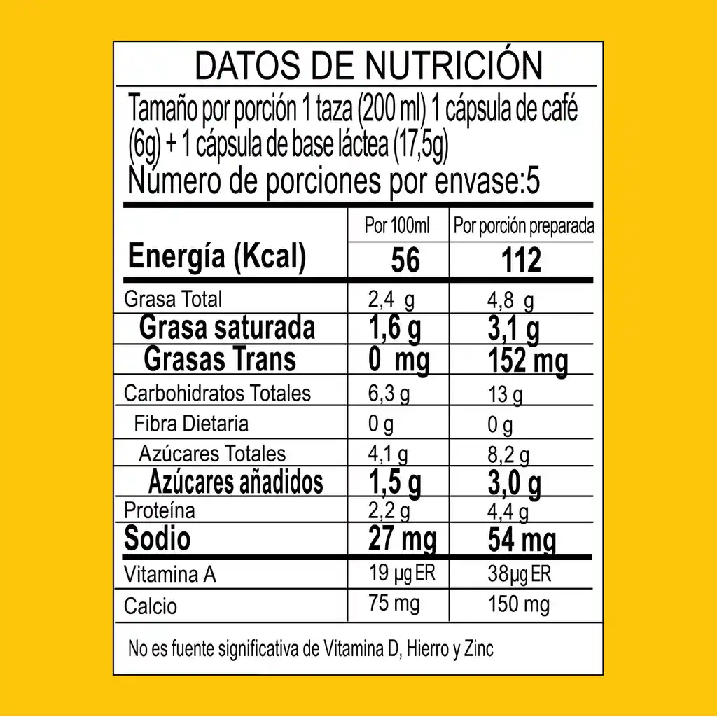 Cápsulas de Café NESCAFÉ DOLCE GUSTO Latte Macchiato Vainilla x 117,5g
