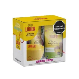 Luker Chocolate Choco Express Sin Azúcar + Gratis Taza