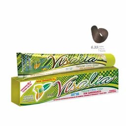 Visalia Tinte Sin Amoniaco Rojo Oscuro Toscana No. 6.33 60 g