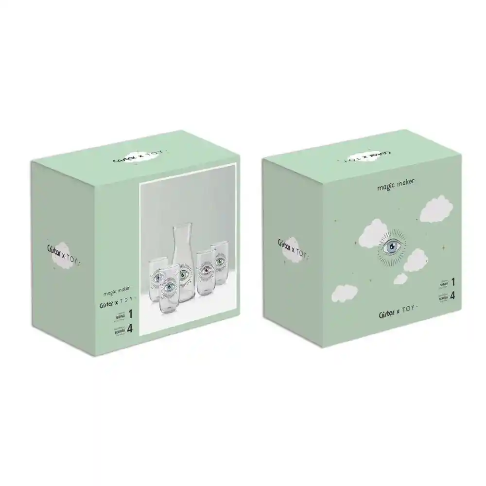 Set X 5 Piezas Intuition Toy Cristar 9841edtoy