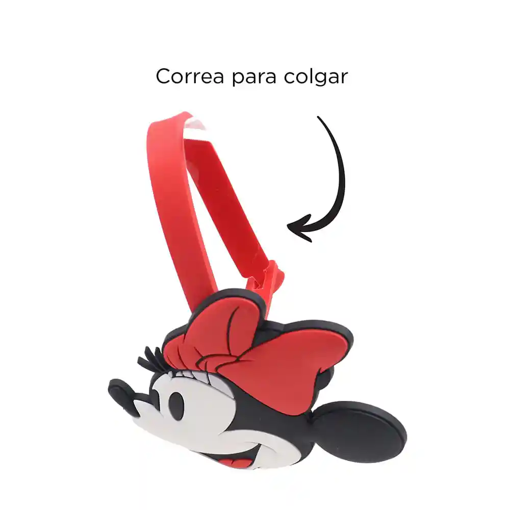 Miniso Etiqueta Para Equipaje Cabeza Minnie Mouse Pequeña