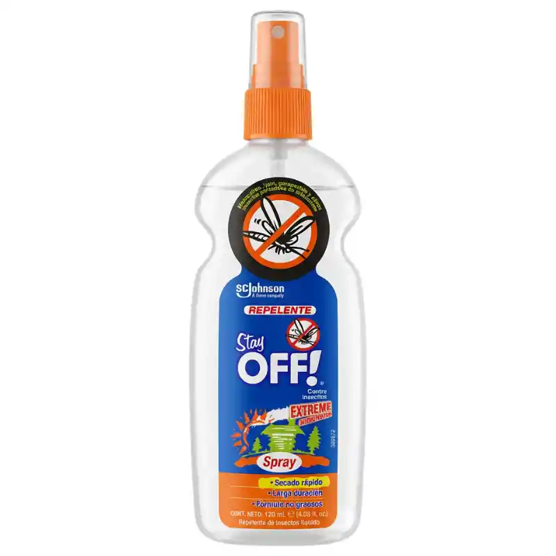 Stay OFF! Extreme conditions Repelente  de insectos Spray 120 ml