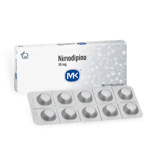 Mk Nimodipino (30 mg) 20 Tabletas