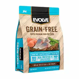 Evolve Alimento Para Gato Adulto Grain Free Pescado y Huevos 3 LB