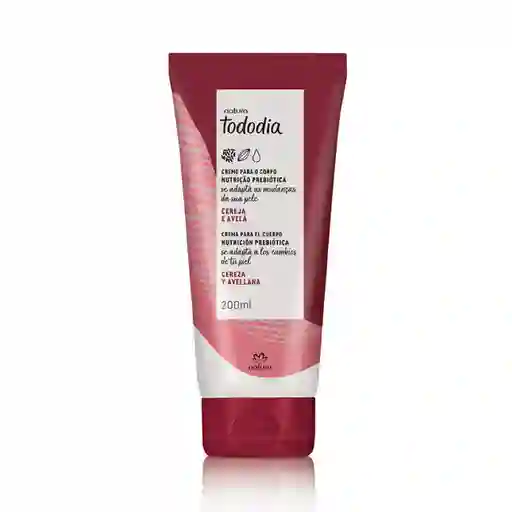 Crema Nutritiva Corporal Cereza y Avellana Tododia