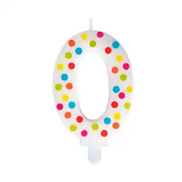 Sempertex Vela para Fiesta Número 0 Polka