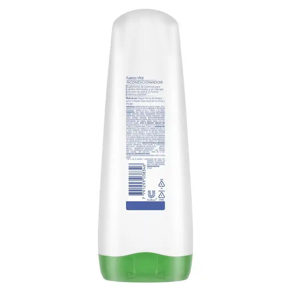 Dove Acondicionador Fuerza Vital