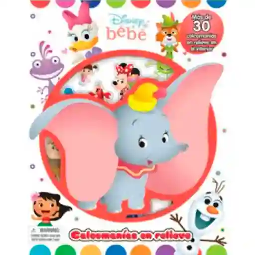 Disney Baby Calcomanias en Relieve