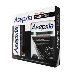 Asepxia Kit de Jabón + Parches de Carbón