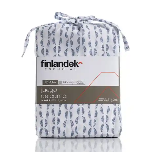 Finlandek Juego Cama 114 Hilos Doble T114ALGQ