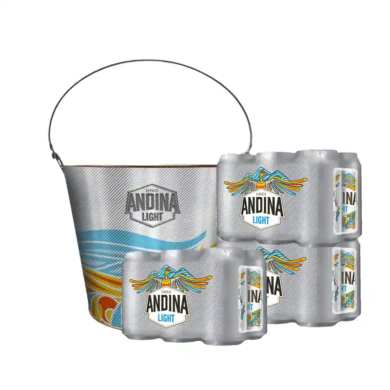 Cerveza Andina Light X18 Gt Balde