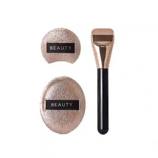 Juego de Brochas de Maquillaje Black Golden Professional Miniso
