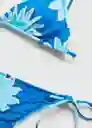 Braga Sol Azul Talla M Mujer Mango