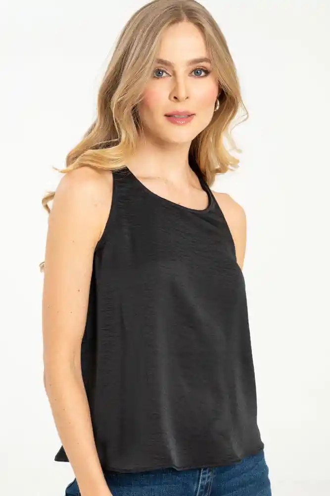 Blusa Sisa Crepe Satinado