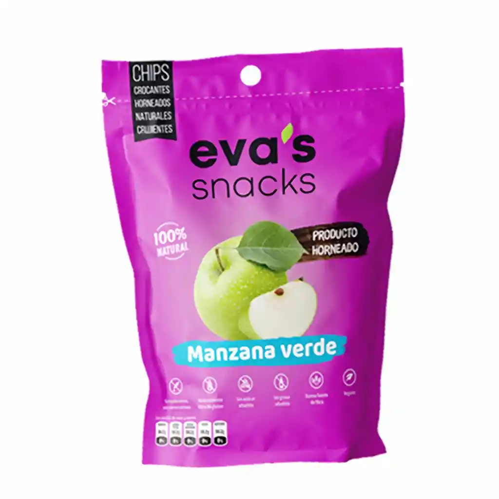 Snacks Eva'S Chips De Manzana Verde