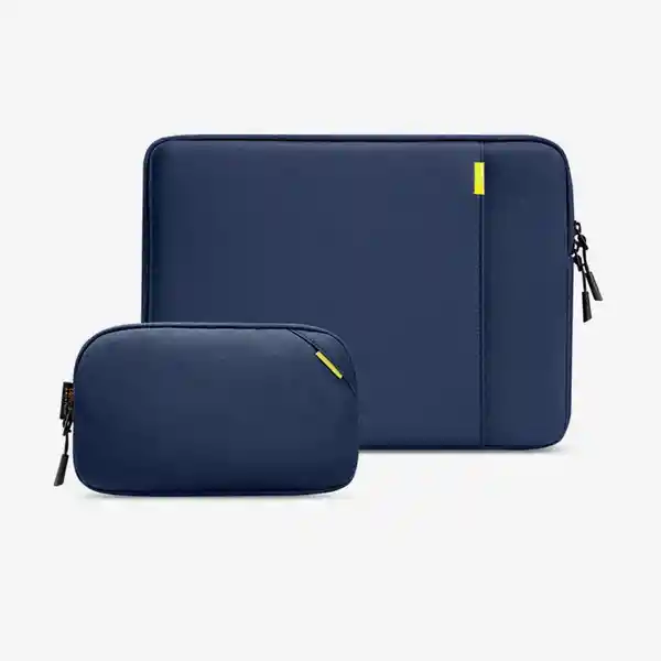 Tomtoc Set Laptop Cover Defender Azul 14''