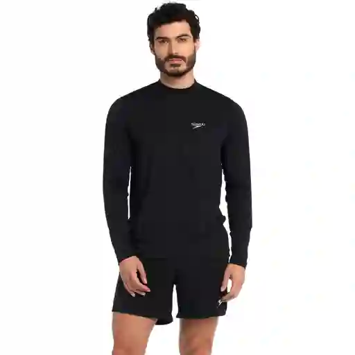 Camiseta Manga Larga Sunshirt Hombre Negro-l