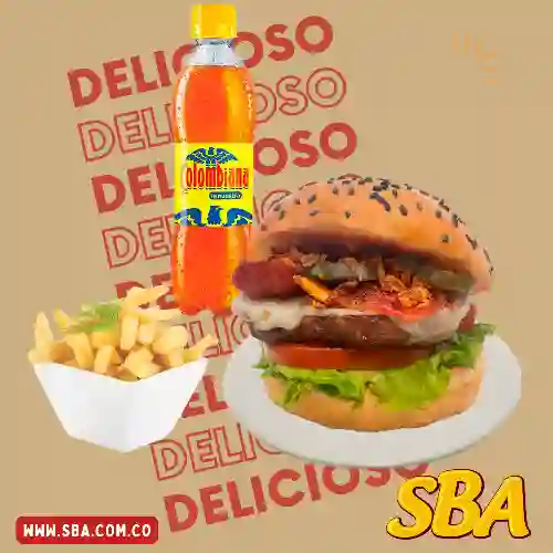 Super Hamburguesa Doble