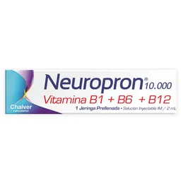 Neuropron Solución Inyectable 10000