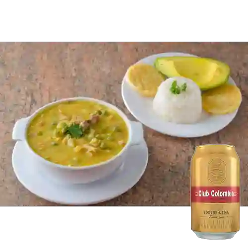 Combo Mondongo + Club col. Dorada Lta 330ml