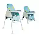 Silla Comedor 3 en 1 Smart Azul Bebesit Yy22qbl