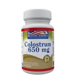 Healthy America Suplemento Dietario Colostrum (650 mg) 