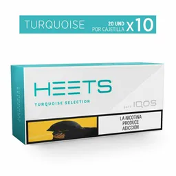 Heets Cigarrillos Sabor a Turquoise