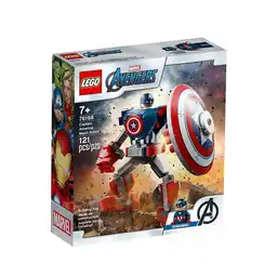 Lego Juego Marvel Vengadores Armadura Robótica Capitán América