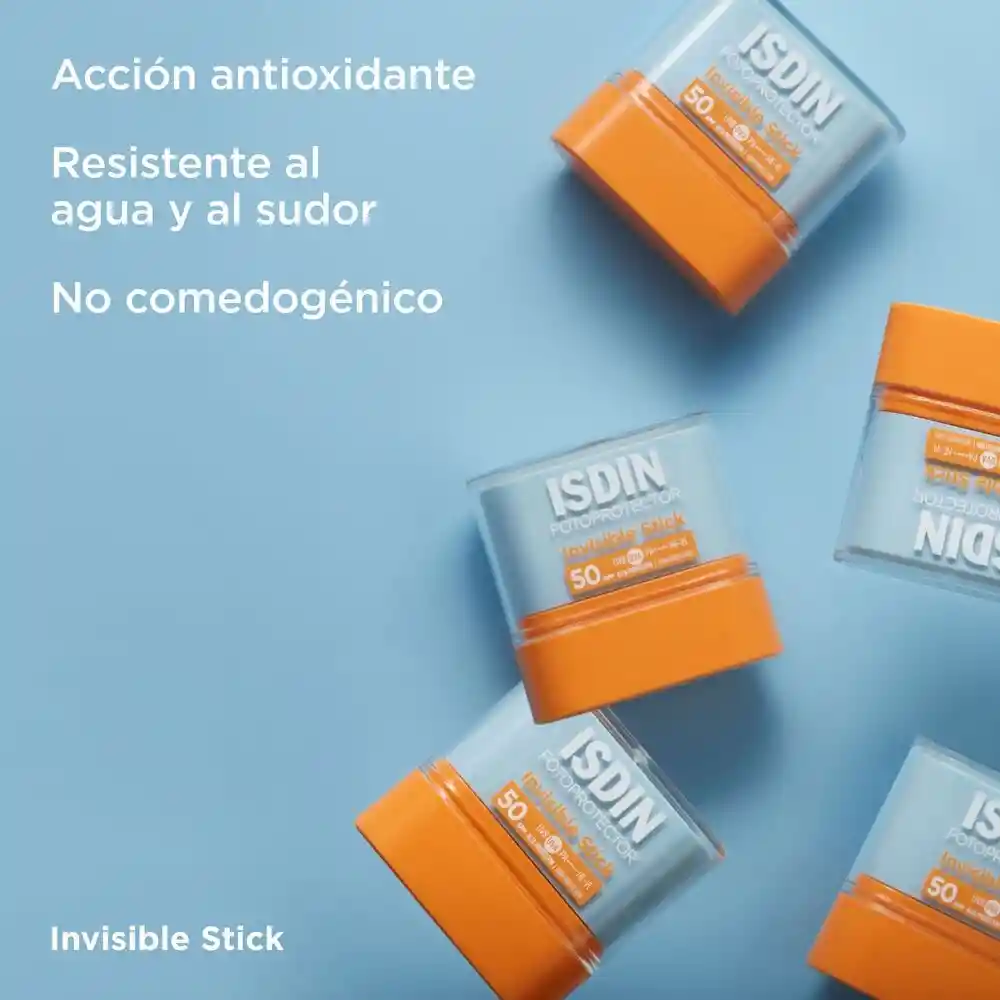 Fotoprotector Isdin Invisible Stick Spf50
