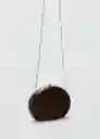Bolso P Monada Chocolate Talla 99 Mujer Mango