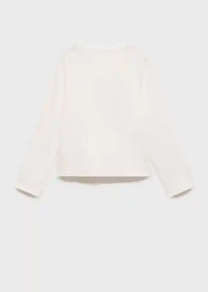 Camiseta Wonder Off White Talla 10 Niños Mango