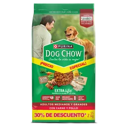 Comida para perro Dog Chow Adulto medianos y grandes x 2 kg OFERTA