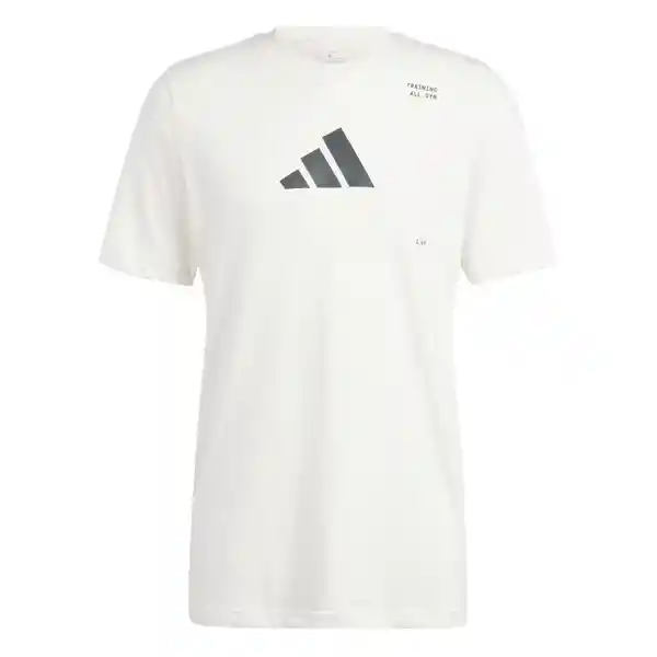 Adidas Camiseta Tr Cat G T Para Hombre Blanco Talla XL
