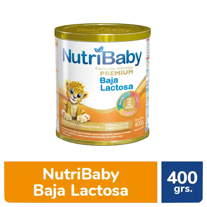 Nutribaby Fórmula Infantil Premium Baja Lactosa desde el Nacieminto