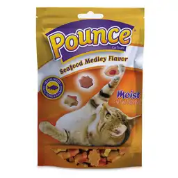 Pounce Snack para Gato Seafood Tuna y Salmón