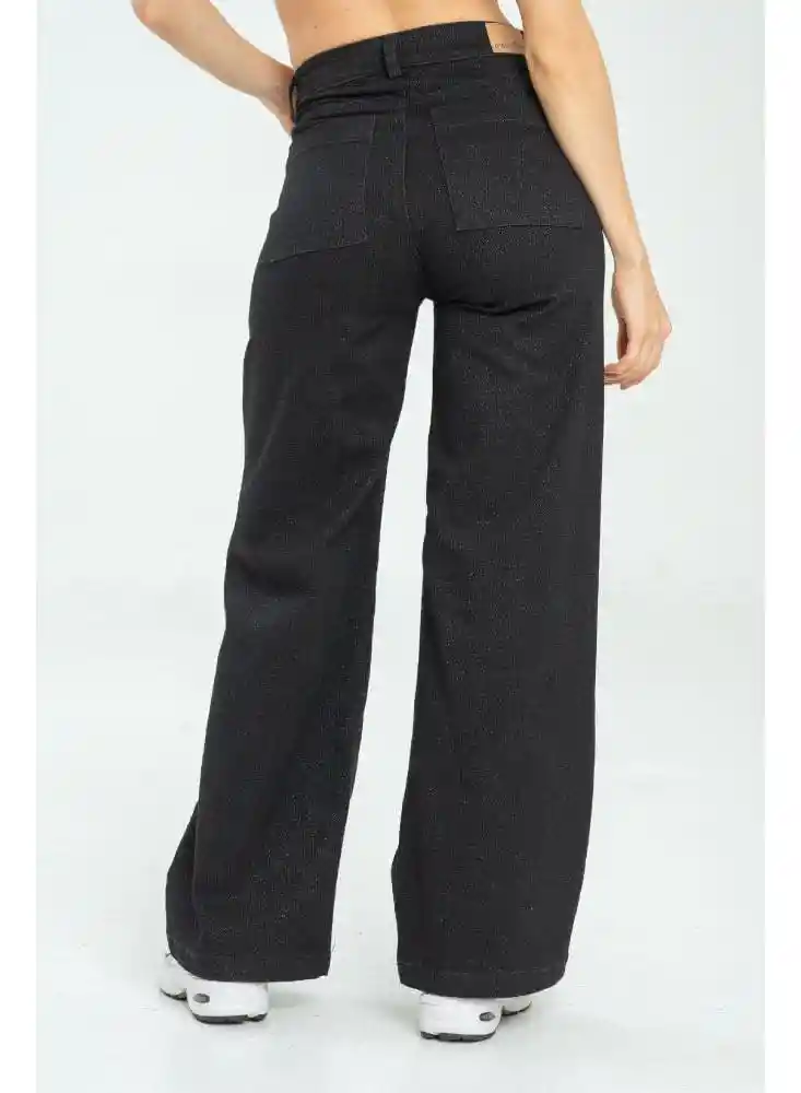 Jeans Lurex Black Pf21350039