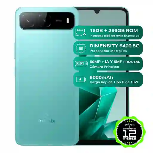 Celular Infinix Hot 60i 8gb 256gb Verde