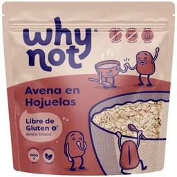 Why Not Avena en Hojuelas Libres de Gluten y de Grano Entero
