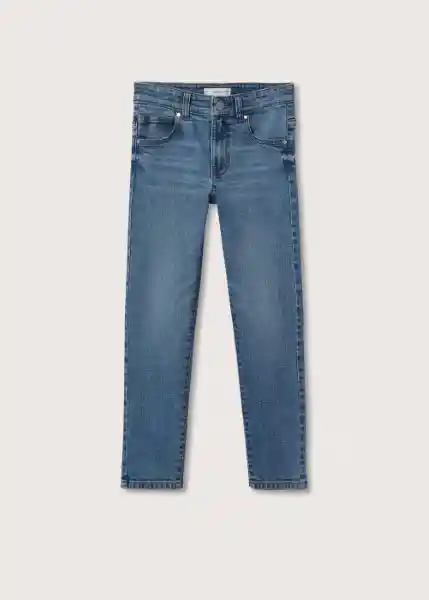 Jeans Slim Tejano Medio Talla 07 Niños Mango