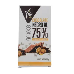 Yia Life Chocolate Negro con Stevia y Nueces