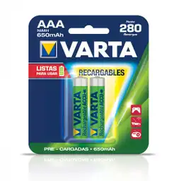 Varta Pilas Recargables AAA 650 mAh 