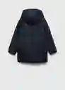 Abrigo Anorak Bea Navy Talla 08 Niñas Mango