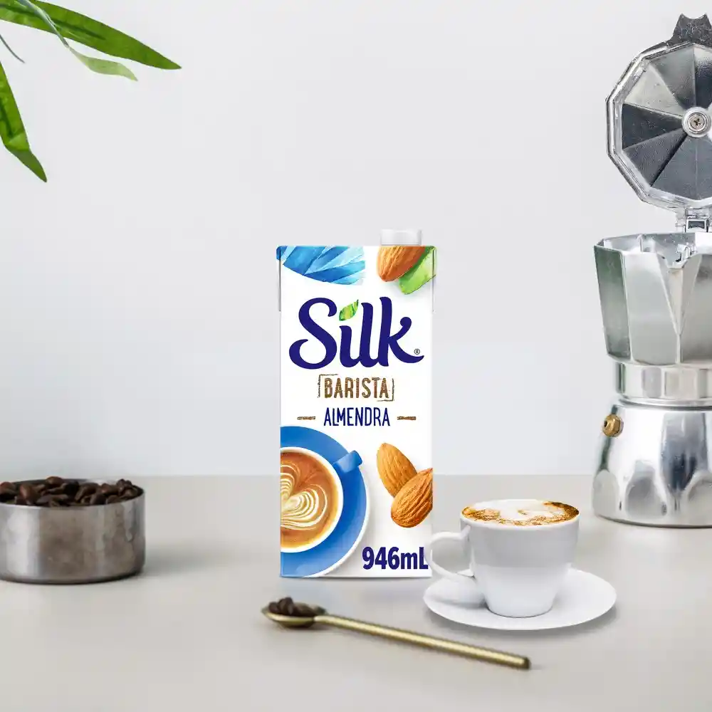 Silk Barista Alimento Liquido De Almendra 946mL