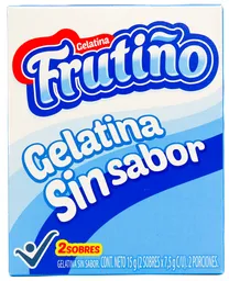Frutiño Gelatina en Polvo Sin Sabor