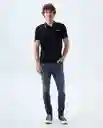 Camiseta Hombre Negro Talla S 809f000 Americanino