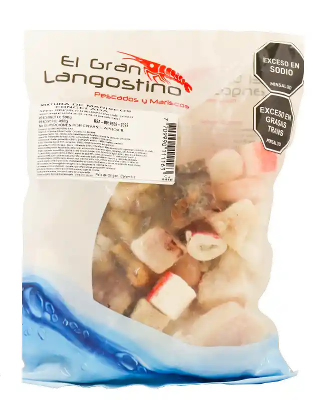 Gran Langostino Mixtura de Mariscos