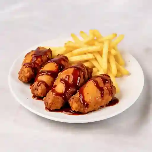 Alitas bbq x 18 unidades