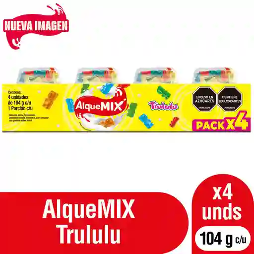 Alqueria Alquemix Trululu 100 g x 4 Und