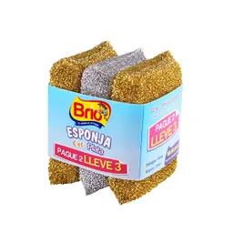 Brio Esponja P2Ll3 Oro/Plata M